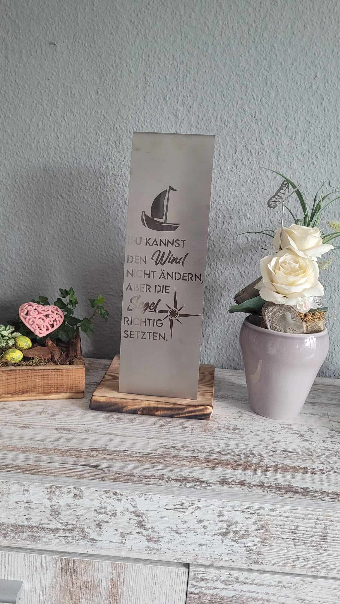 Windschott „Segel" Edelstahl
