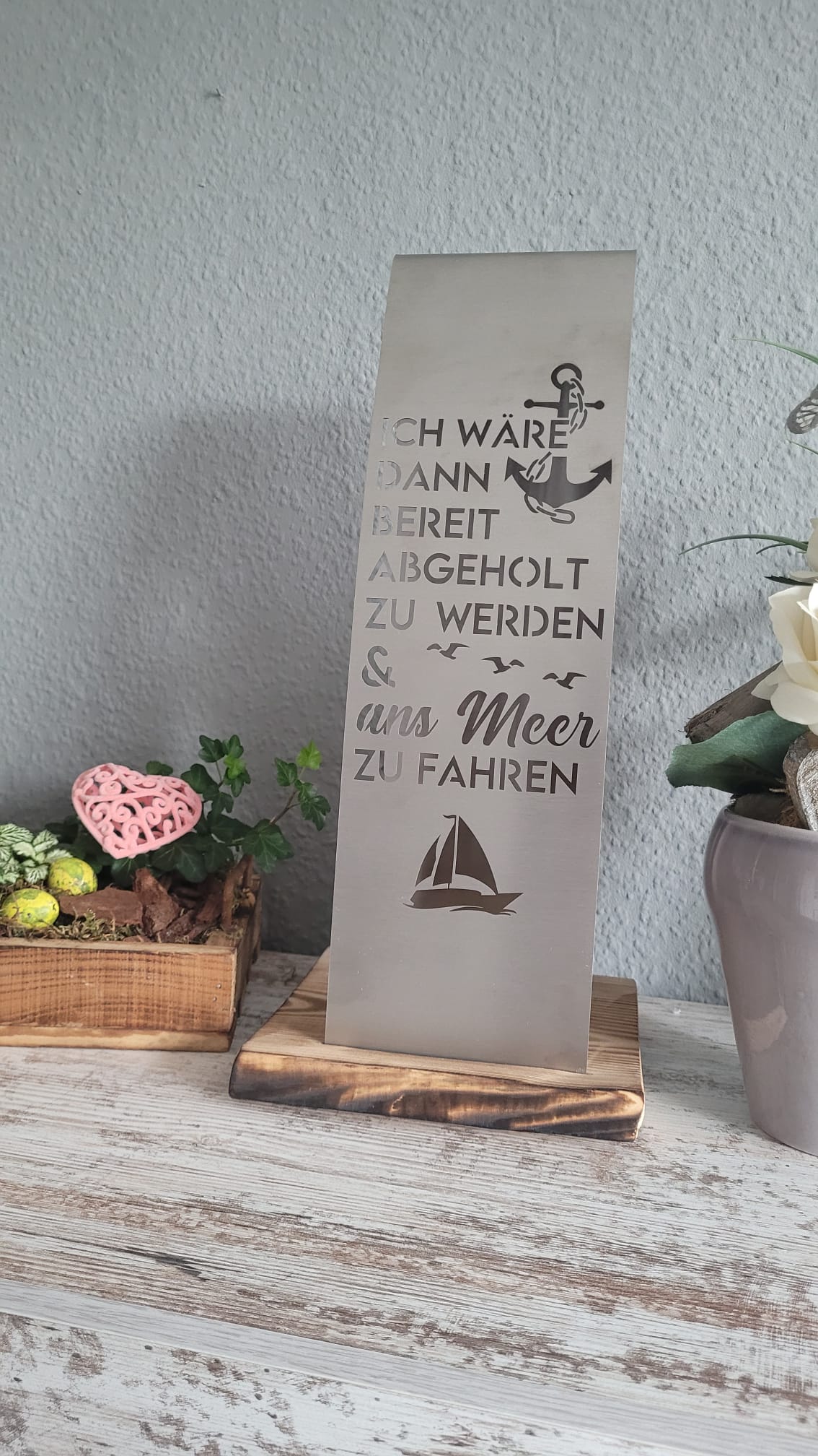 Windschott „Anker" Edelstahl
